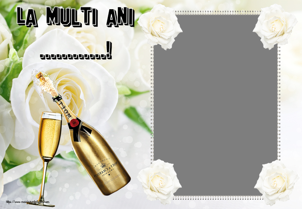 Felicitari personalizate de la multi ani - La multi ani ...! - Rama foto