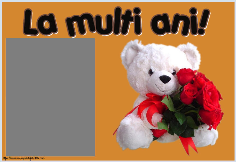 Felicitari personalizate de la multi ani - La multi ani! - Rama foto