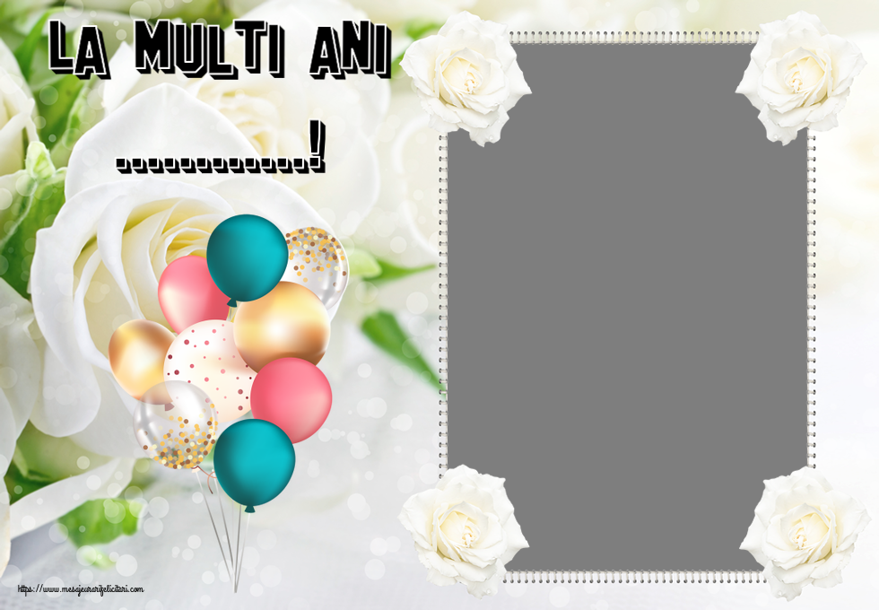 Felicitari personalizate de la multi ani - La multi ani ...! - Rama foto