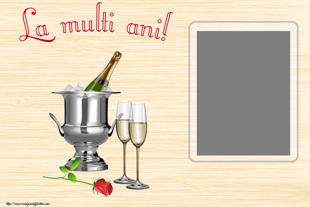 Felicitari personalizate de la multi ani - La multi ani! - Rama foto