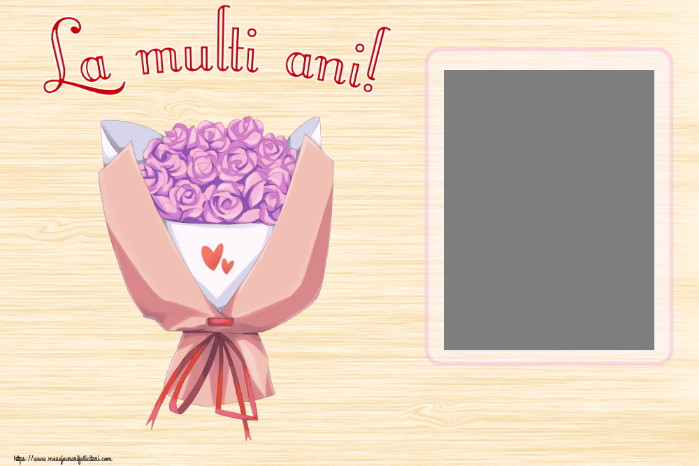 Felicitari personalizate de la multi ani - La multi ani! - Rama foto