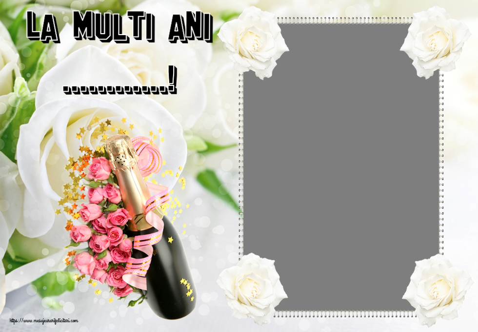 Felicitari personalizate de la multi ani - La multi ani ...! - Rama foto