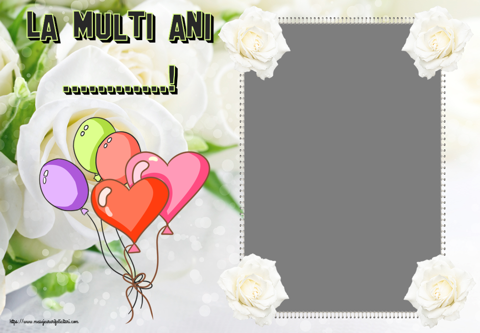 Felicitari personalizate de la multi ani - La multi ani ...! - Rama foto