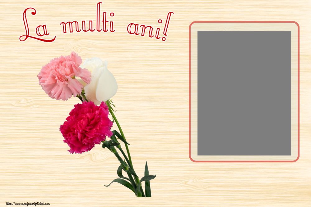 Felicitari personalizate de la multi ani - La multi ani! - Rama foto