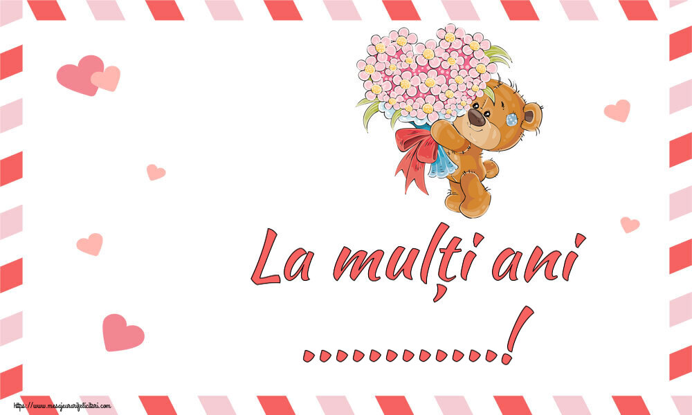 Felicitari personalizate de la multi ani - La mulți ani ...!