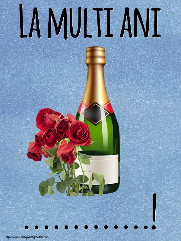 Felicitari personalizate de la multi ani - La multi ani ...!