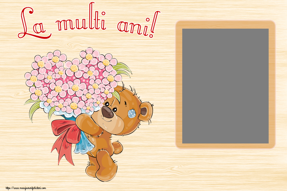 Felicitari personalizate de la multi ani - La multi ani! - Rama foto
