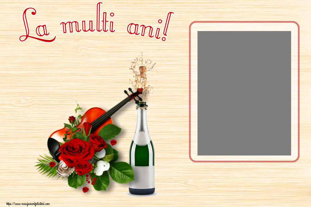 Felicitari personalizate de la multi ani - La multi ani! - Rama foto