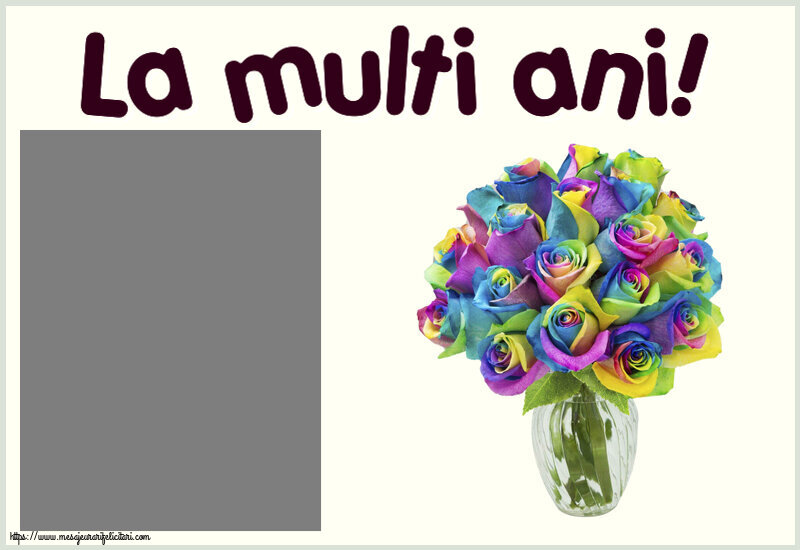 Felicitari personalizate de la multi ani - La multi ani! - Rama foto