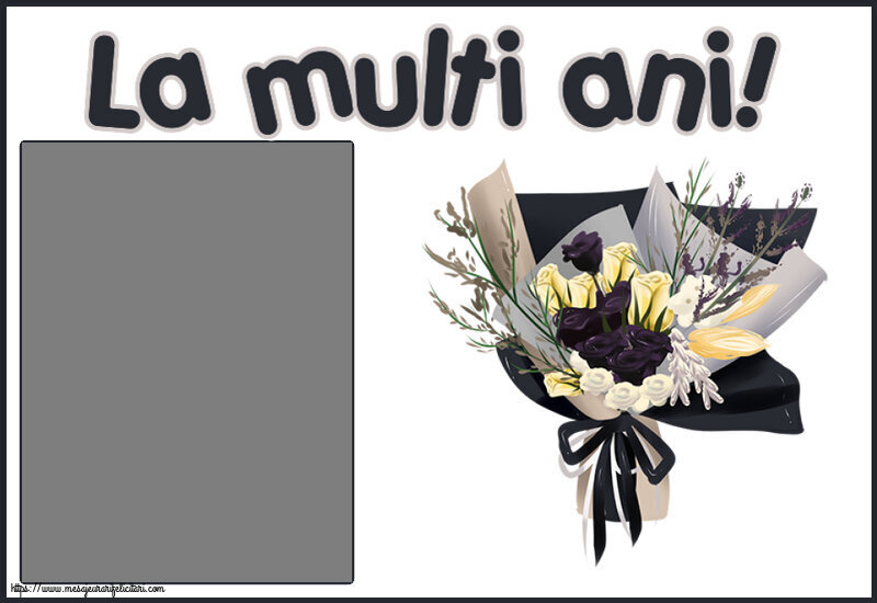 Felicitari personalizate de la multi ani - La multi ani! - Rama foto