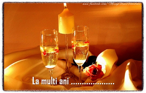 Felicitari personalizate de la multi ani - La multi ani ...