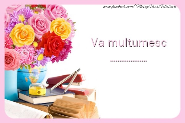 Felicitari personalizate de multumire - Va multumesc ...