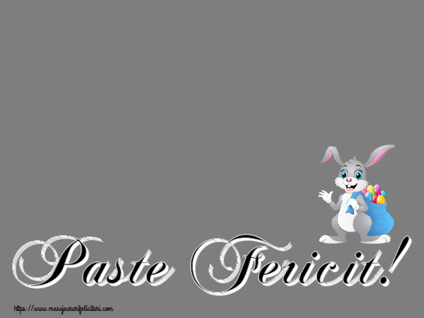 Felicitari personalizate de Paste - Paste Fericit! - Rama foto