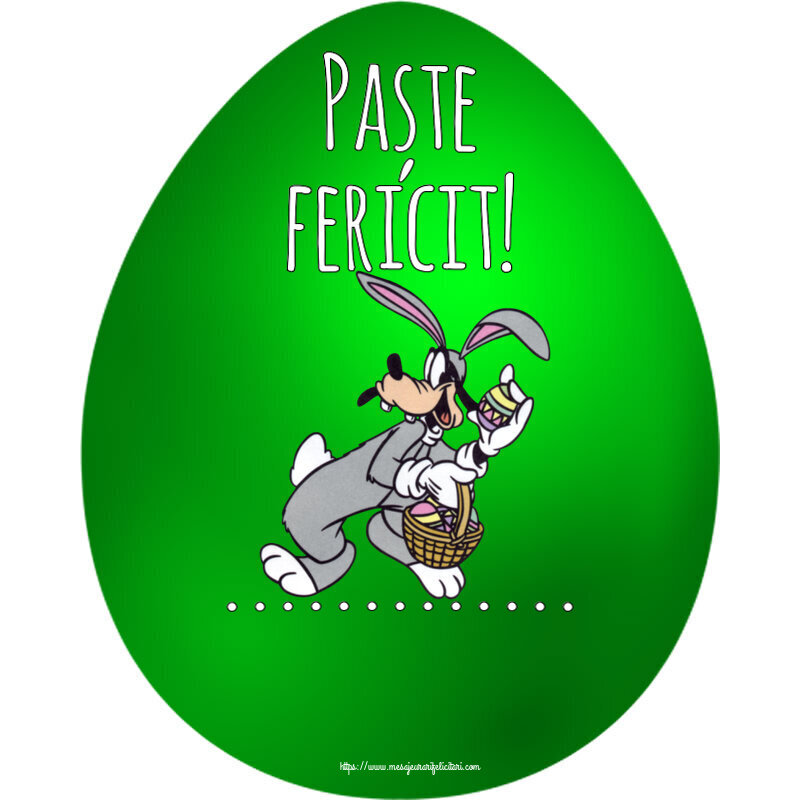 Felicitari personalizate de Paste - Oua | Paște fericit! ...