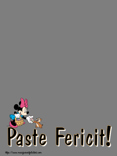 Felicitari personalizate de Paste - Paste Fericit! - Rama foto