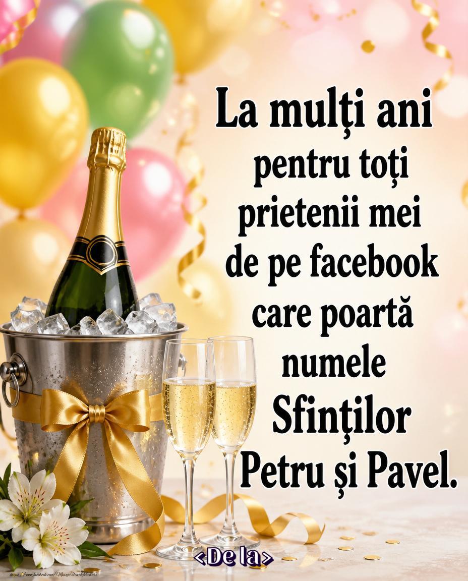 Felicitari personalizate de Sfintii Petru si Pavel - Felicitare personalizată de Sfinții Petru și Pavel