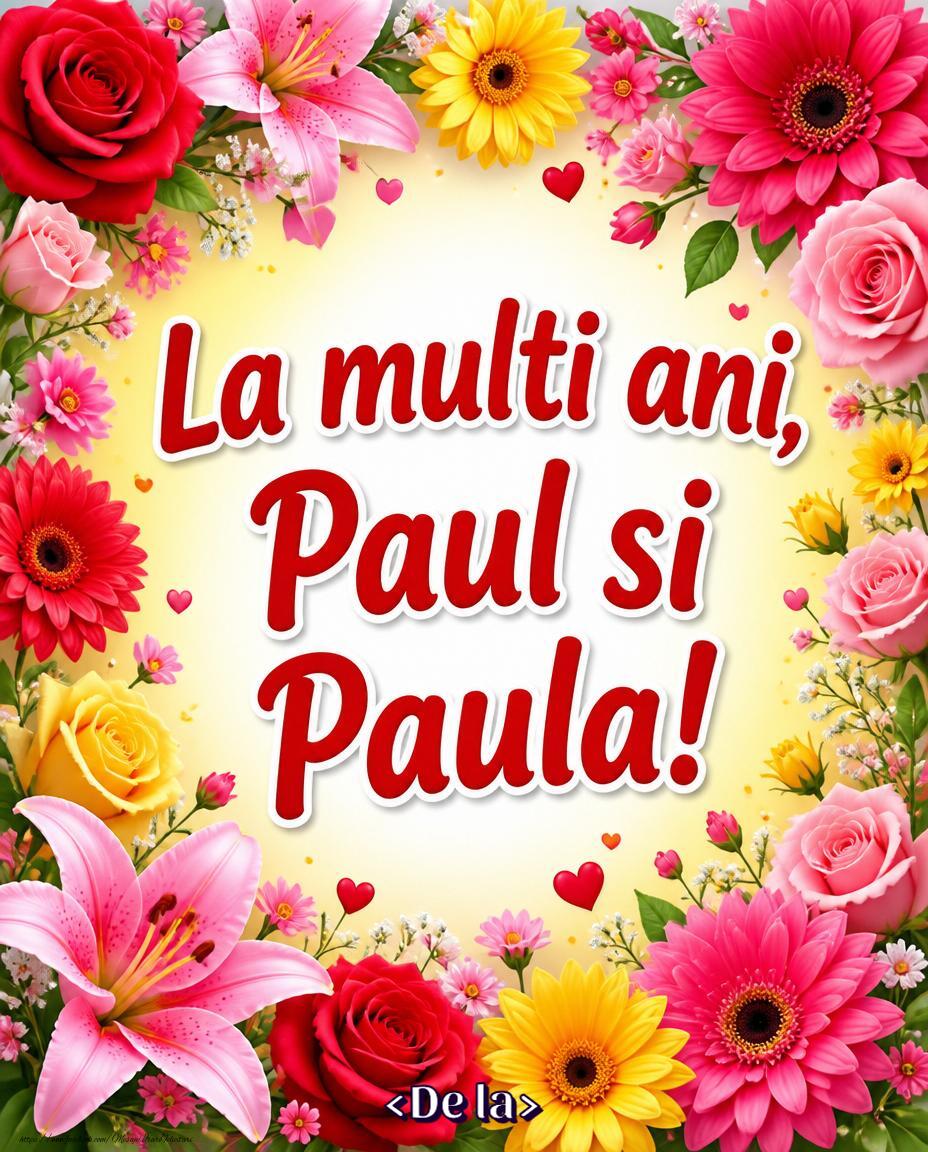 Felicitari personalizate de Sfintii Petru si Pavel - Felicitare personalizată de Sfinții Petru și Pavel