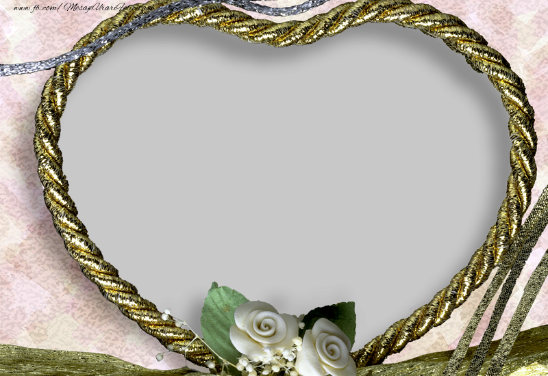 Felicitari personalizate cu poza ta - 🌹 Rame & Trandafiri | Poza ta intr-o inimioara