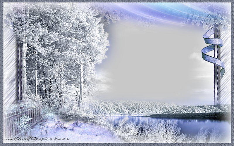 Felicitari personalizate cu poza ta - Peisaje De Iarna | Peisaj de iarna
