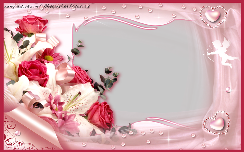 Felicitari personalizate cu poza ta - 🌹 Trandafiri | Rama foto