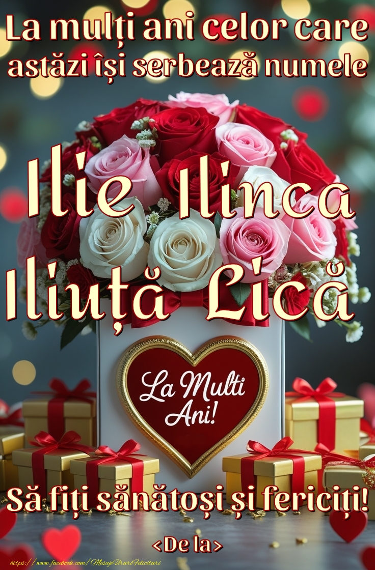 Felicitari personalizate de Sfantul Ilie - La mulți ani tuturor sărbătoriților de azi