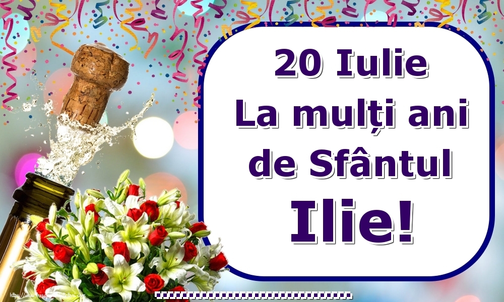 Felicitari personalizate de Sfantul Ilie - 20 Iulie La mulți ani de Sfântul Ilie! ...