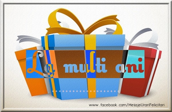 Felicitari personalizate de zi de nastere - La multi ani ...