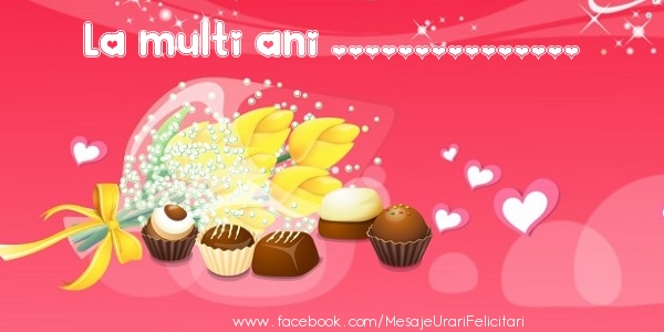 Felicitari personalizate de zi de nastere - La multi ani ...