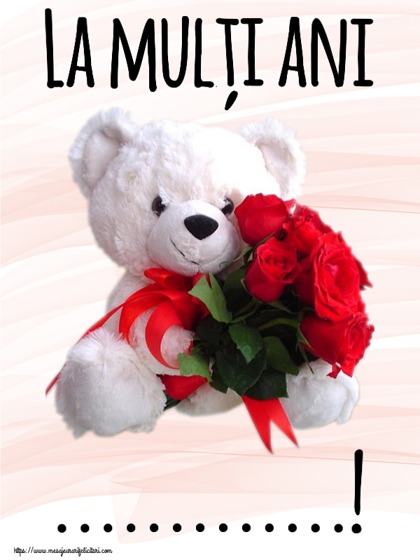 Felicitari personalizate de zi de nastere - La mulți ani ...!