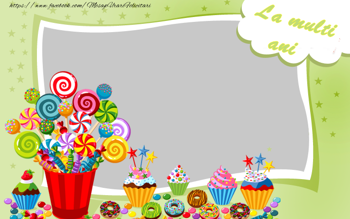 Felicitari personalizate de zi de nastere - La multi ani