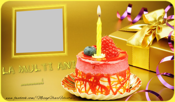 Felicitari personalizate de zi de nastere - La multi ani ...