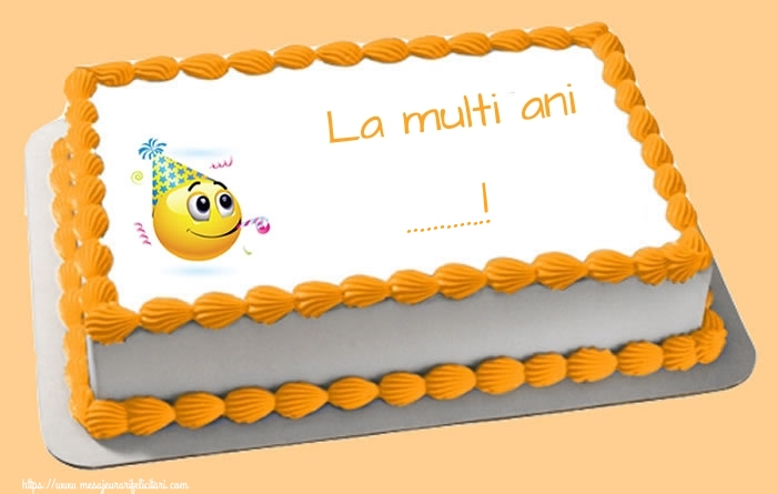Felicitari personalizate de zi de nastere - La multi ani ...!