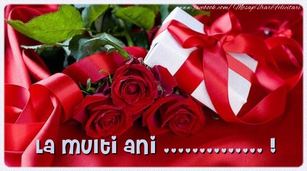 Felicitari personalizate de zi de nastere - La multi ani ... !