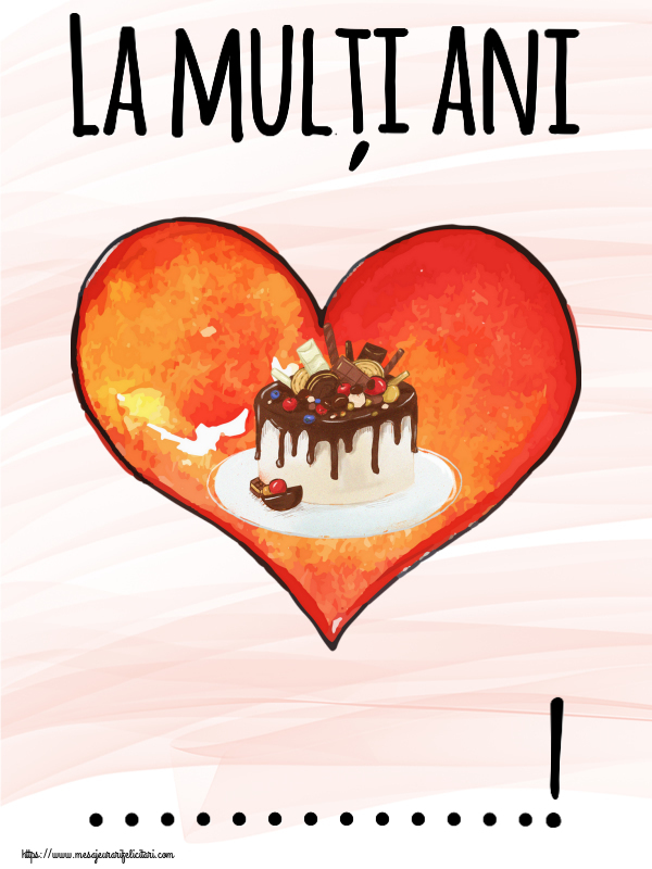 Felicitari personalizate de zi de nastere - La mulți ani ...!