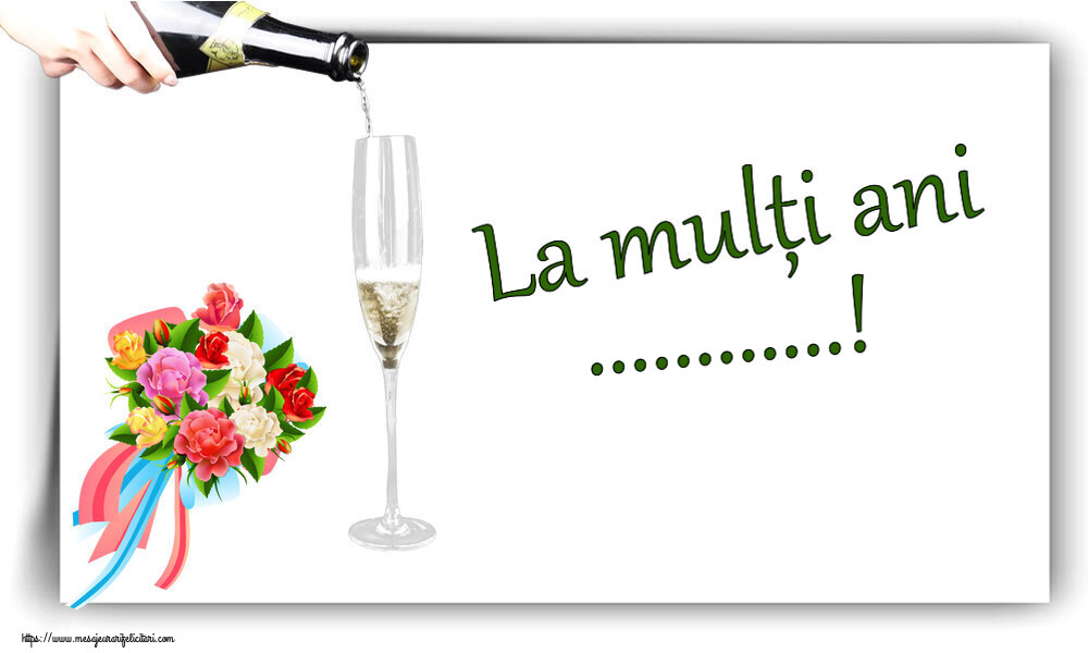Felicitari personalizate de zi de nastere - La mulți ani ...!