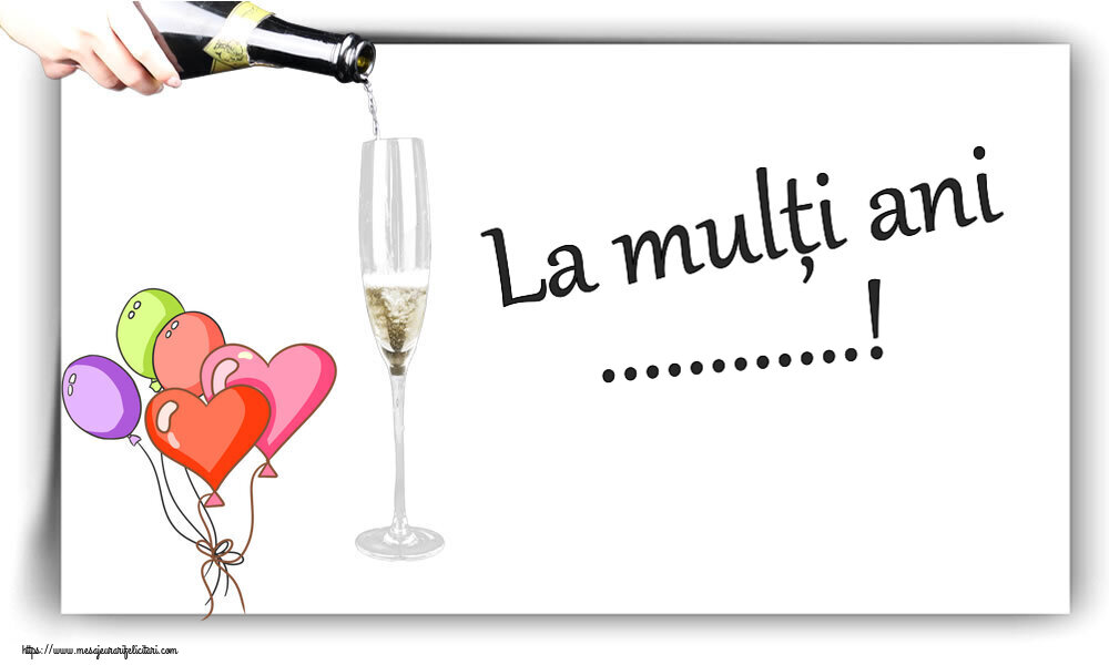 Felicitari personalizate de zi de nastere - La mulți ani ...!