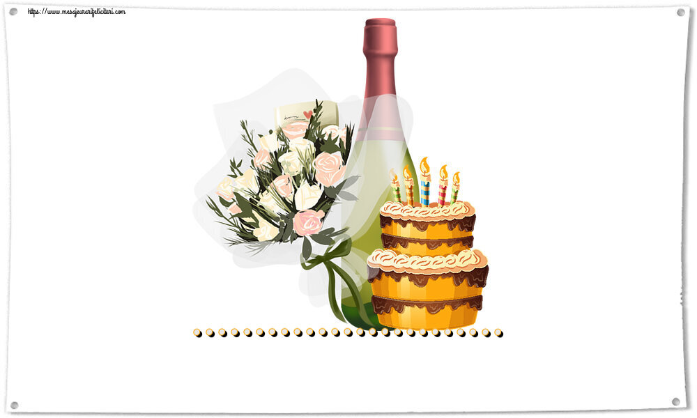 Felicitari personalizate de zi de nastere - Tort & Sampanie & Bărbați | ...