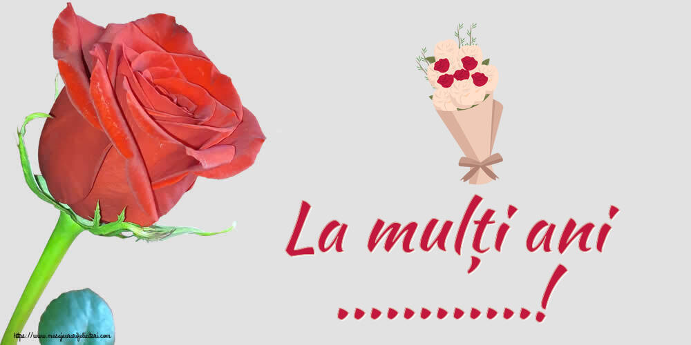 Felicitari personalizate de zi de nastere - La mulți ani ...!