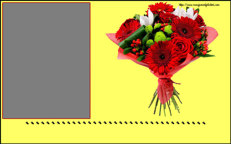 Felicitari personalizate de zi de nastere - ... - Rama foto