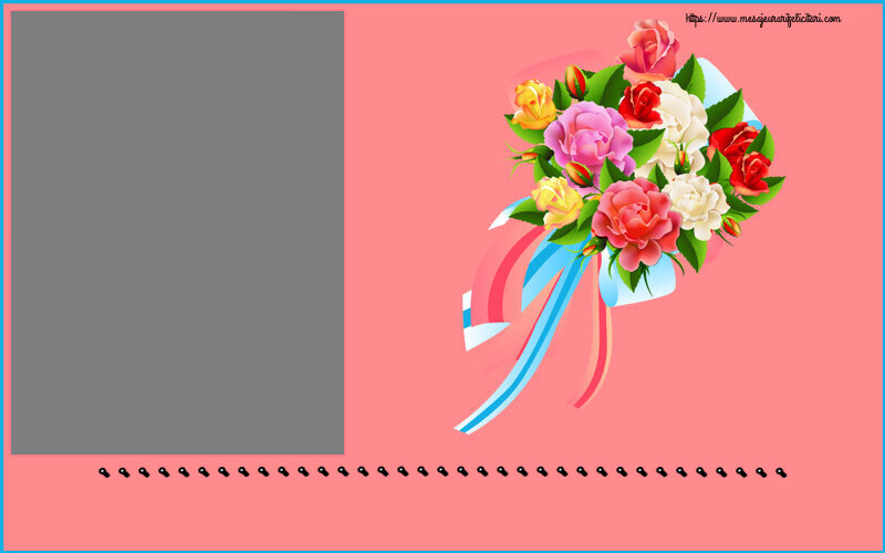 Felicitari personalizate de zi de nastere - ... - Rama foto