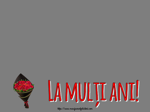 Felicitari personalizate de zi de nastere - La mulți ani! - Rama foto