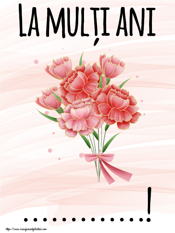 Felicitari personalizate de zi de nastere - La mulți ani ...!