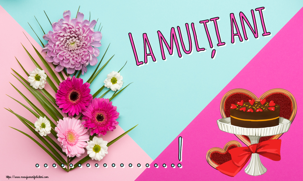 Felicitari personalizate de zi de nastere - La mulți ani ...!