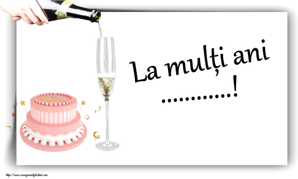 Felicitari personalizate de zi de nastere - La mulți ani ...!