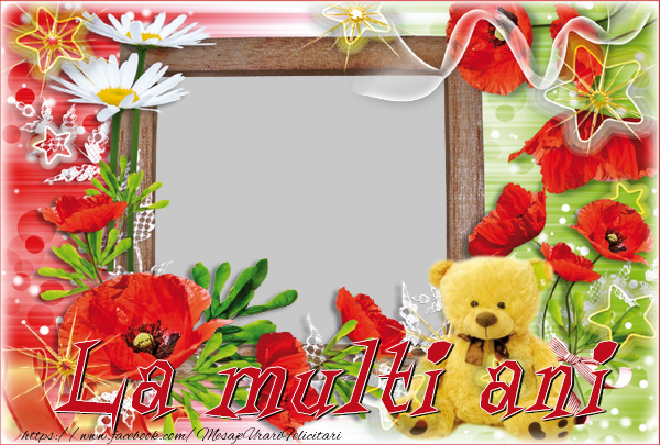 Felicitari personalizate de zi de nastere - La multi ani