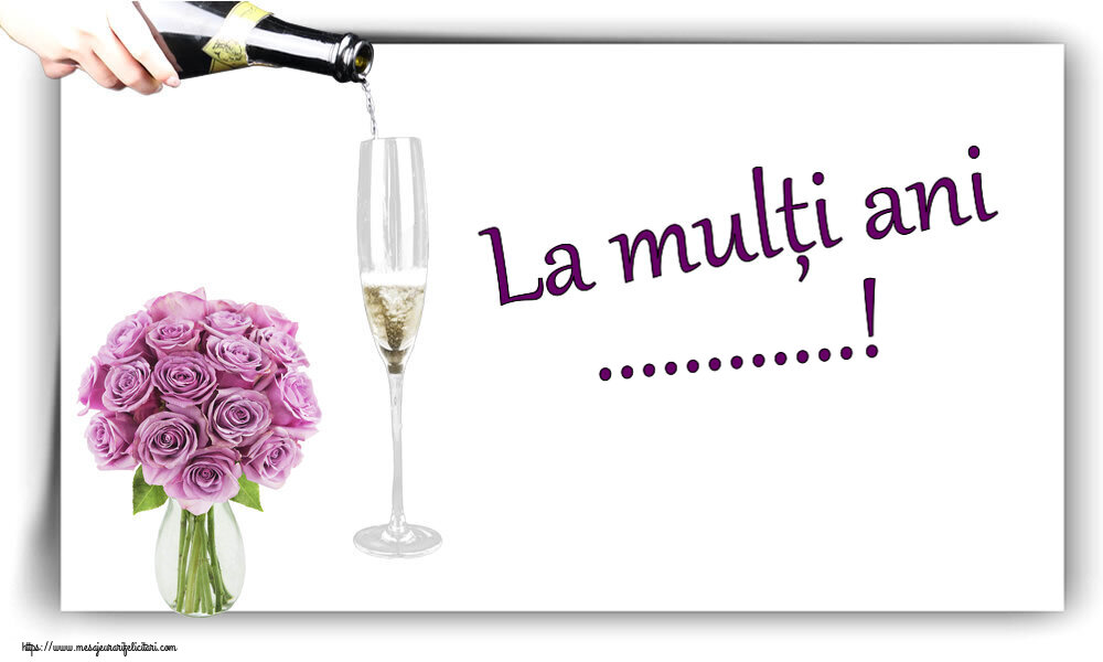 Felicitari personalizate de zi de nastere - La mulți ani ...!