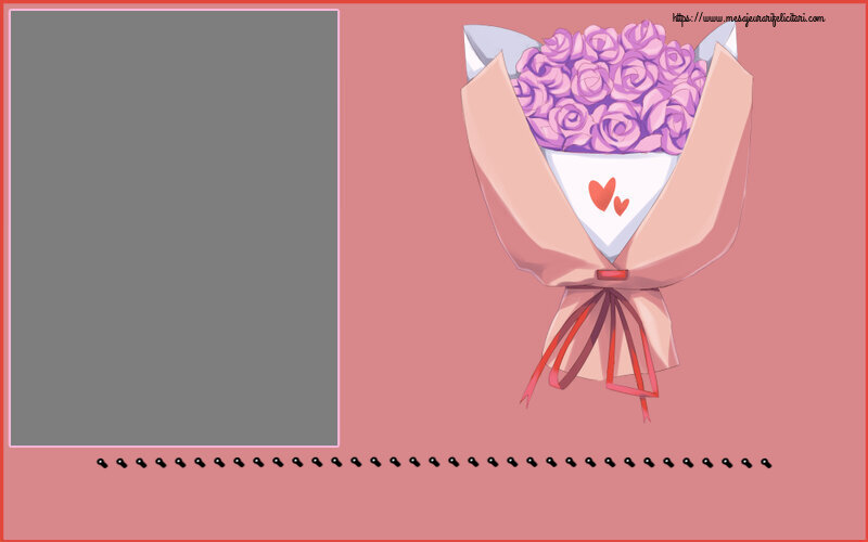 Felicitari personalizate de zi de nastere - ... - Rama foto