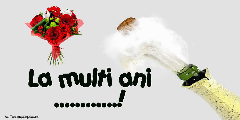 Felicitari personalizate de zi de nastere - La multi ani ...!