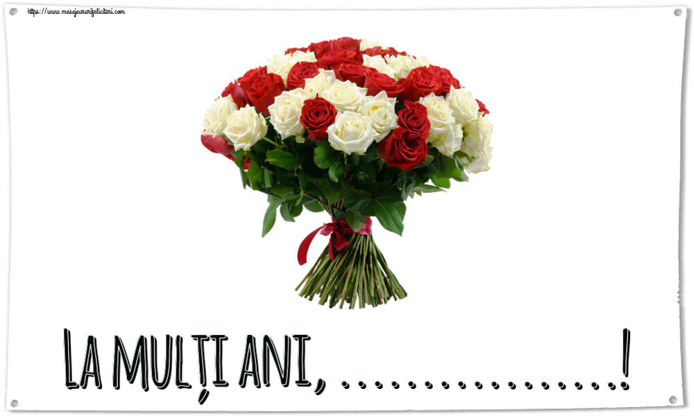 Felicitari personalizate de zi de nastere - La mulți ani, ...!