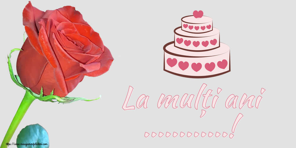 Felicitari personalizate de zi de nastere - La mulți ani ...!